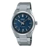 Casio Analog Men's Watch with Date Display Blue dial and Stainless Steel Strap,2ADR